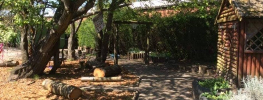 Outdoor Area at Highfield Chorley